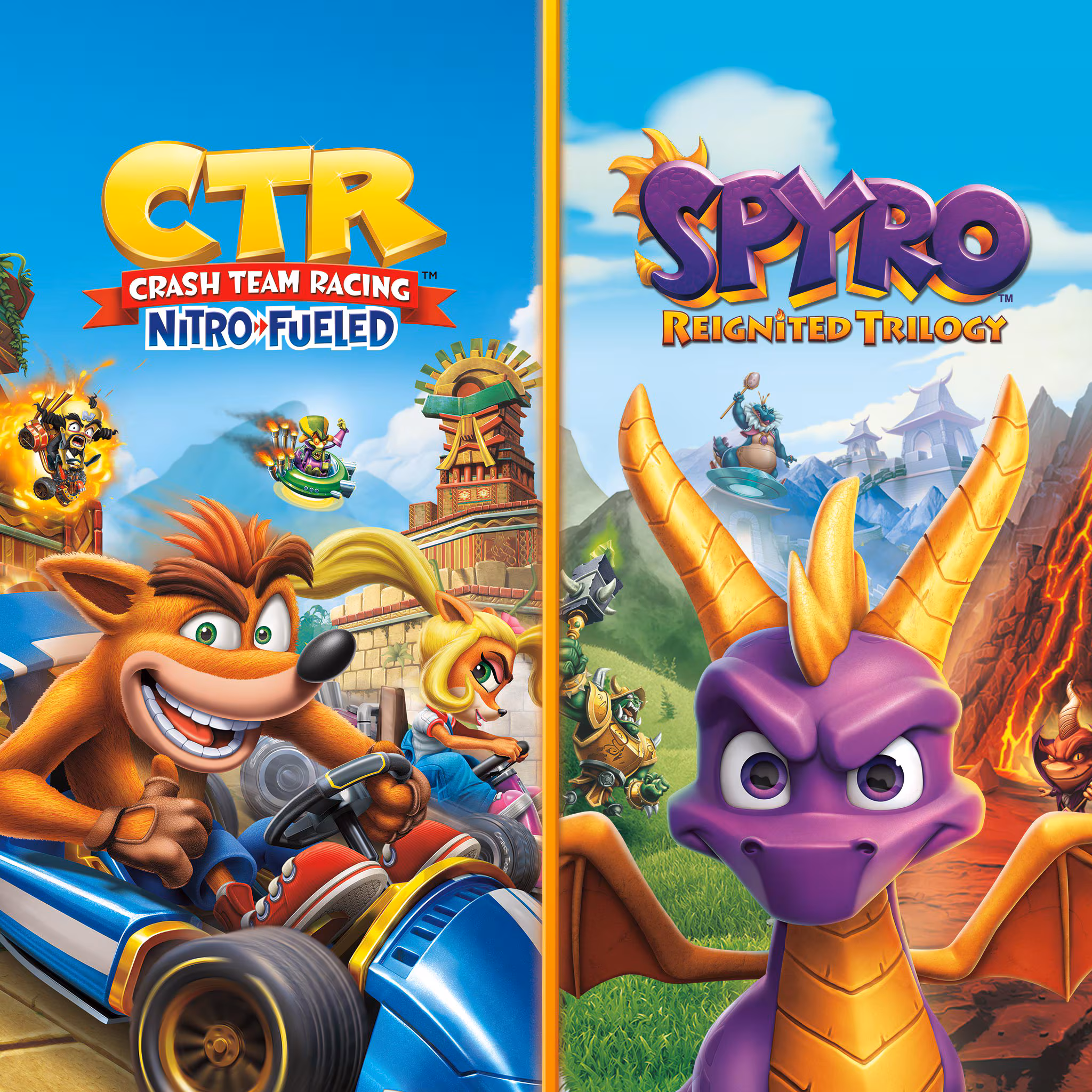 Crash™ + Spyro™ Triple Play Bundle